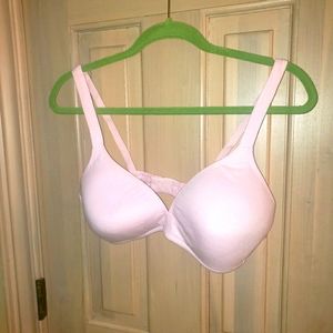 No Underwire Bra sz 40C Fruit of the Loom Pale Pink